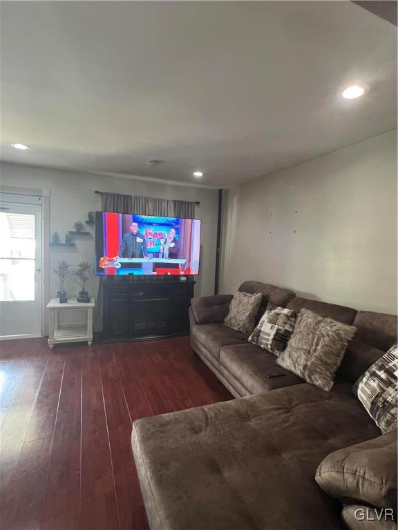 524 Greenleaf Street Allentown, PA 18102 - Photo 6 of 26 a living room with furniture and a flat screen tv
