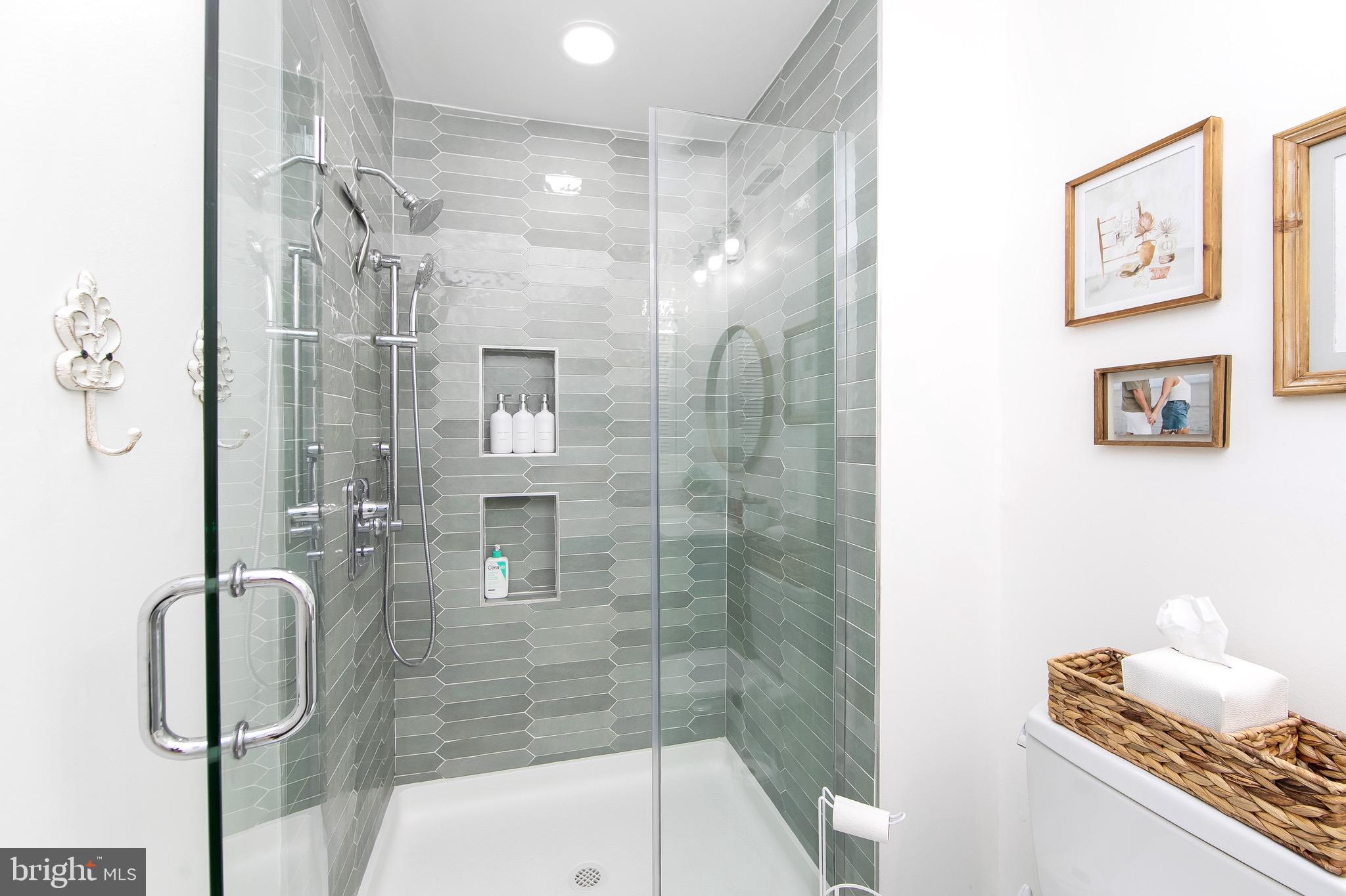 166 Tavistock Cherry Hill, NJ 08034 - Photo 19 of 38 a bathroom with a shower