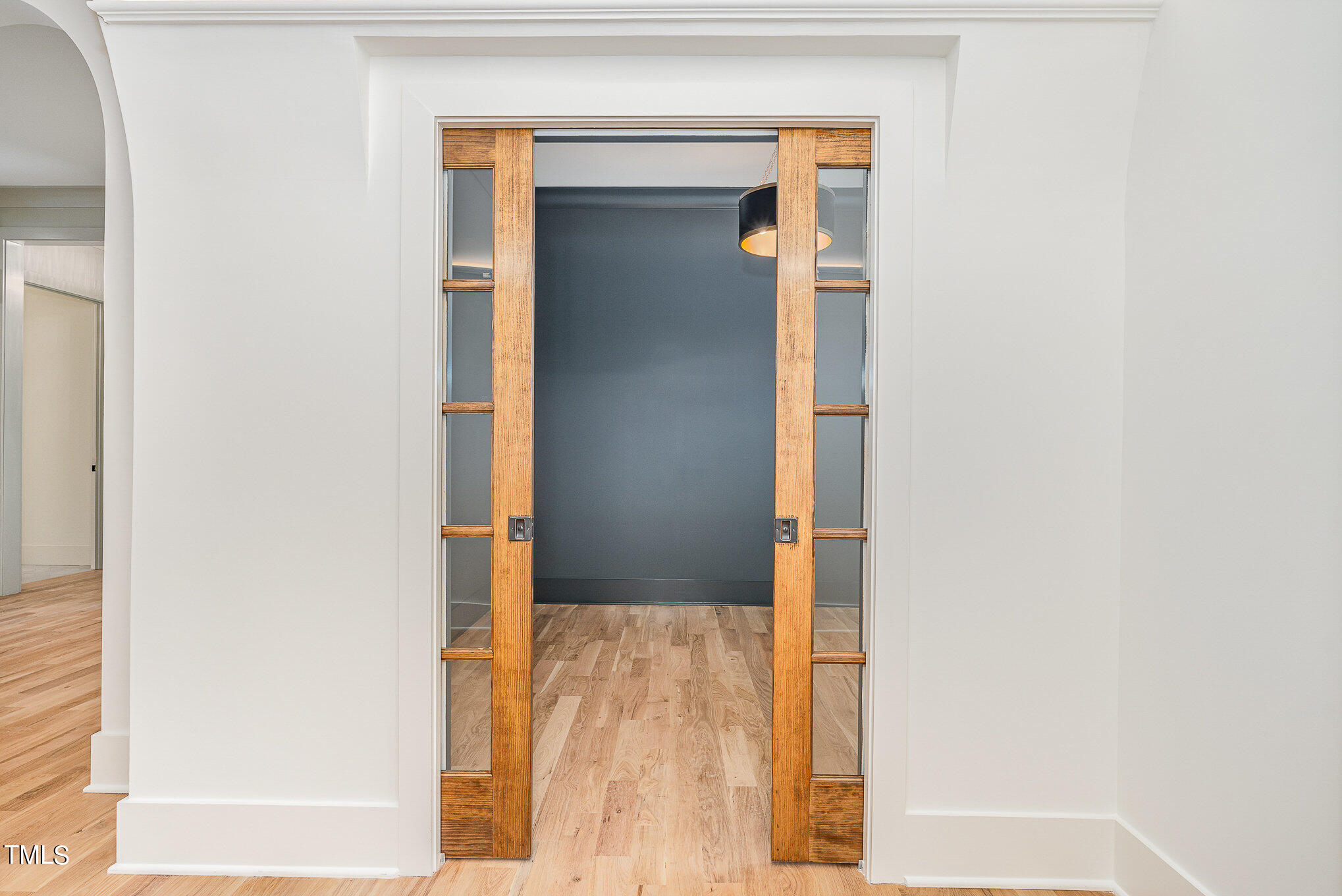 222 Kenwood Lane Pittsboro, NC 27312 - Photo 18 of 24 a bathroom with a glass shower door
