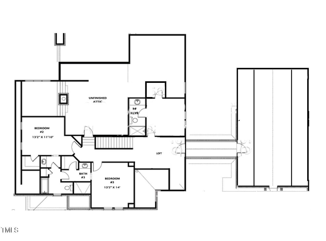 222 Kenwood Lane Pittsboro, NC 27312 - Photo 6 of 24 a picture of a floor plan