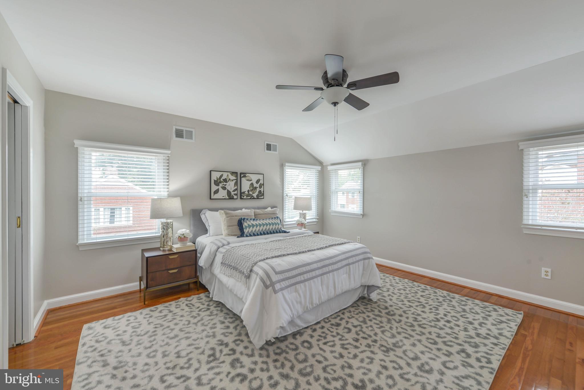 6484 Little Falls Road Arlington, VA 22213 - Photo 14 of 74 Gorgeous primary bedroom with walk in closet too