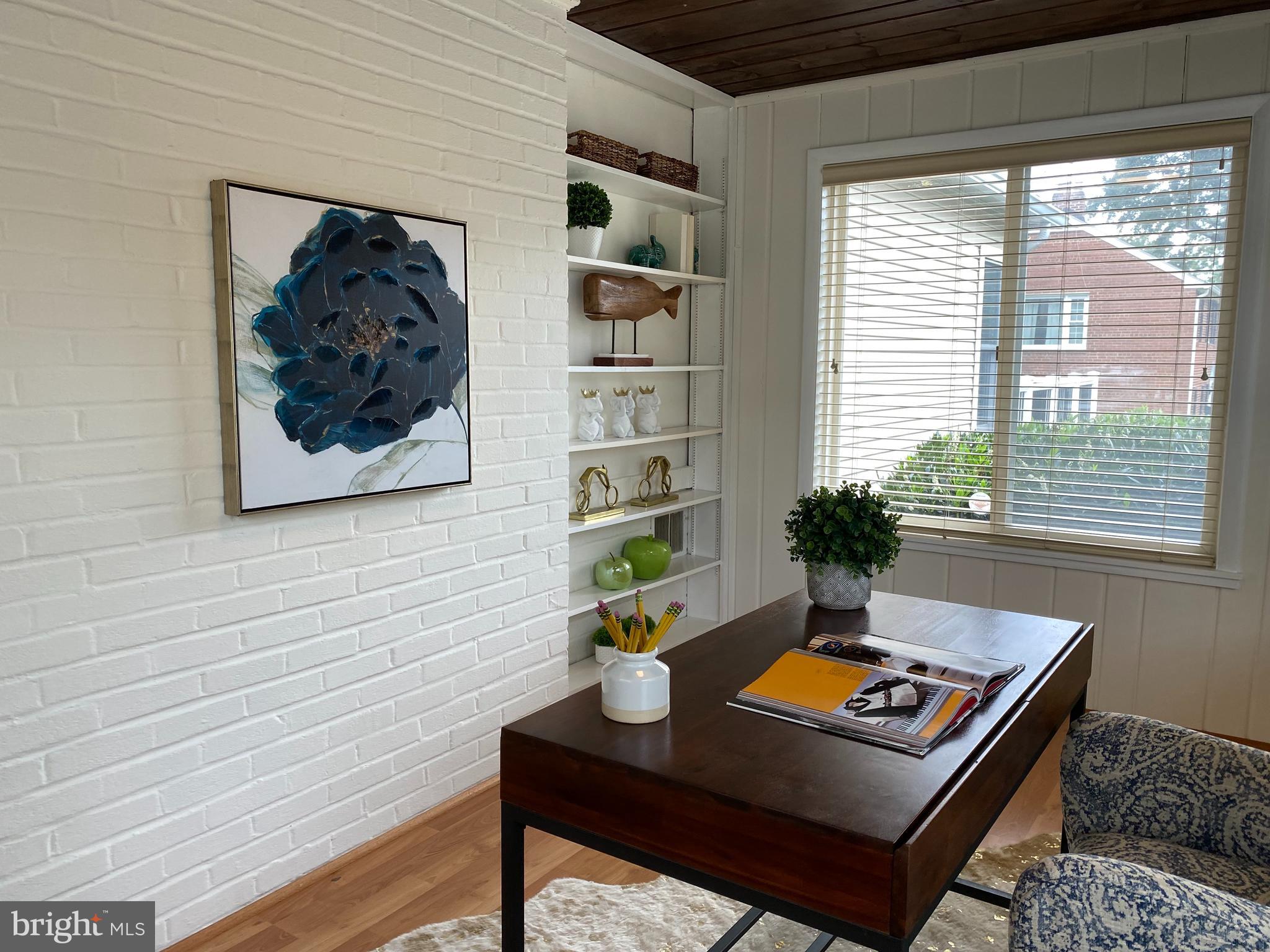 6484 Little Falls Road Arlington, VA 22213 - Photo 15 of 74 Side sun room makes a great office!