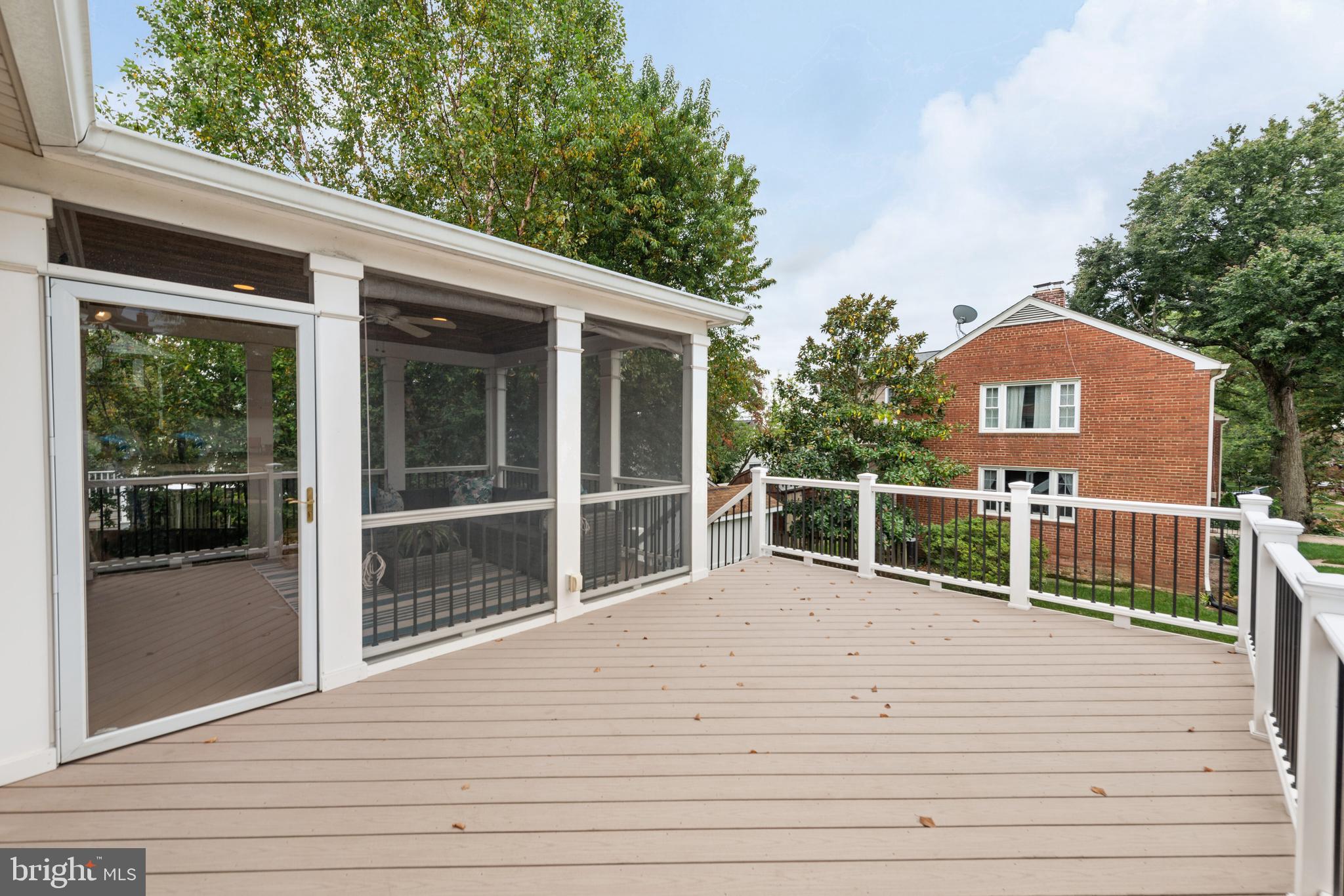 6484 Little Falls Road Arlington, VA 22213 - Photo 48 of 74 Want more sun? Nice composite deck also