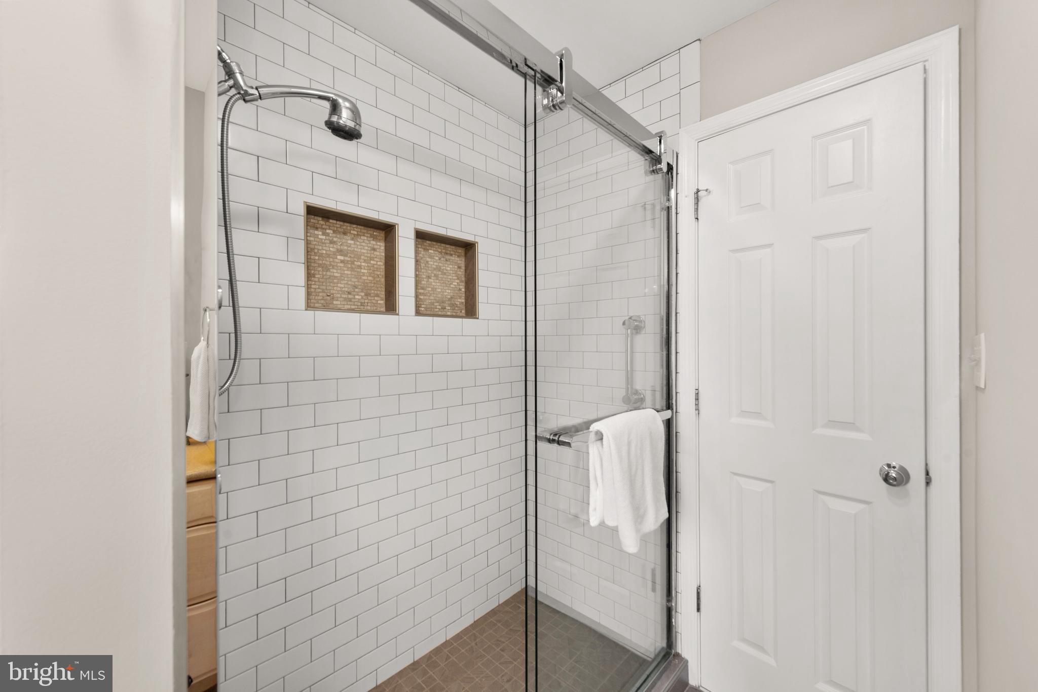 6484 Little Falls Road Arlington, VA 22213 - Photo 59 of 74 Super cute subway tile in primary bath