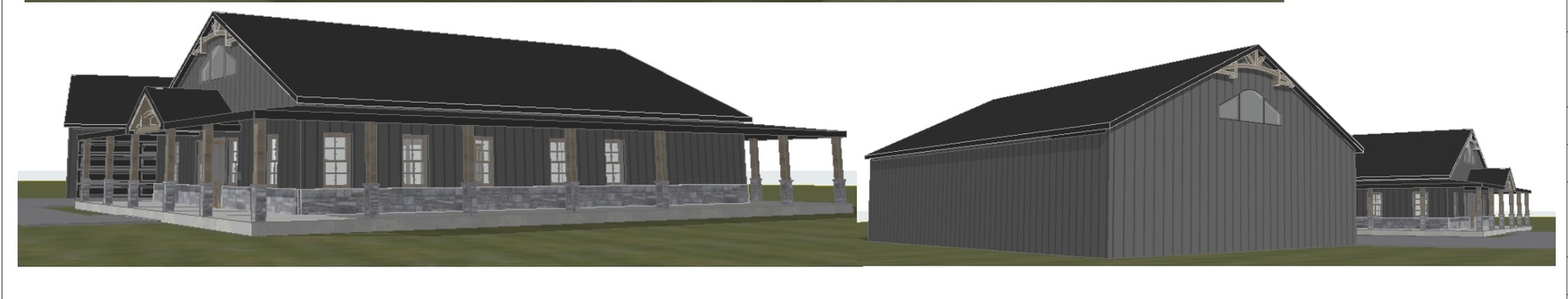 31101 North Fairfield Road Grayslake, IL 60030 - Photo 3 of 21 a black and white wall in front of a house