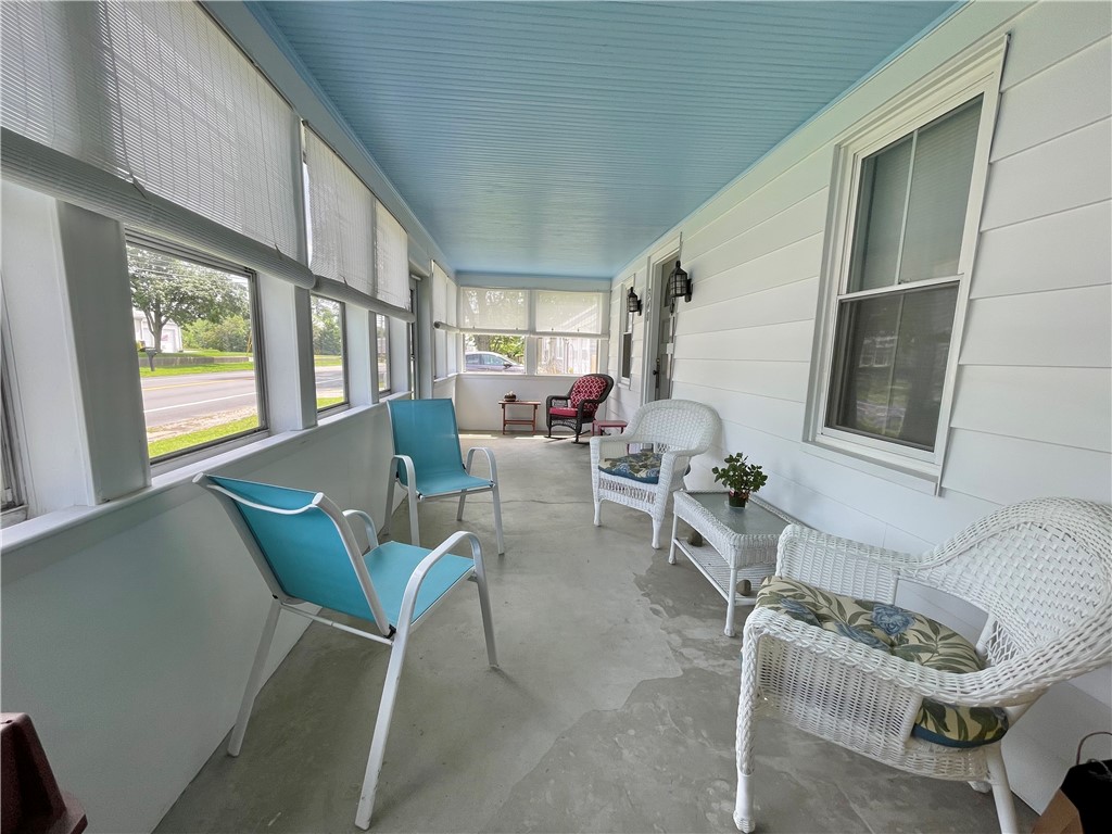 348 Market Street Warren, RI 02885 - Photo 5 of 50 Rental unit 348 A front entrance. This 24x8 is a shared screened in porch offering cool breezes and a great morning coffee spot.