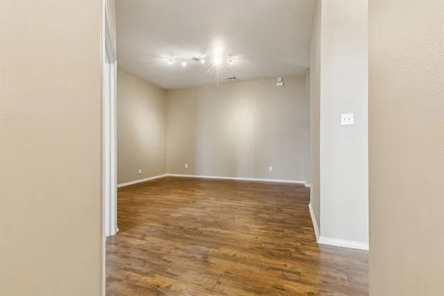 a view of empty room