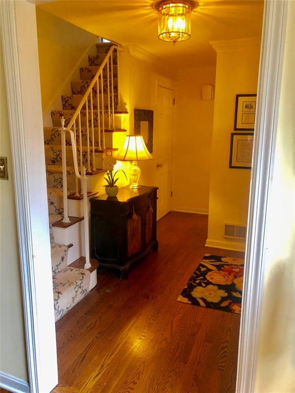 143 Boxfield Road Pittsburgh, PA 15241 - Photo 2 of 25 Gracious and welcoming entry hall boasts neutral paint, hardwoods, hall closet, and powder bath
