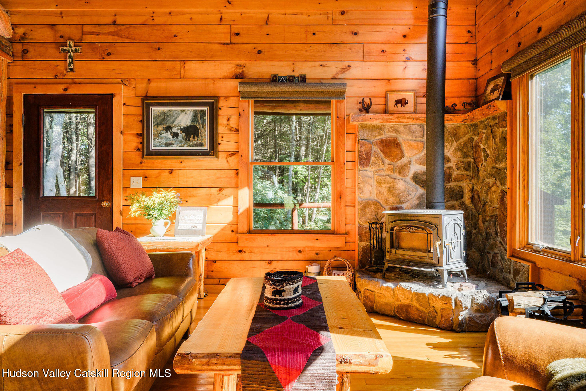 4388 Co Rte 20 Durham, NY 12422 - Photo 7 of 35 2026-09-FreshAir-DurhamLogCabin-10