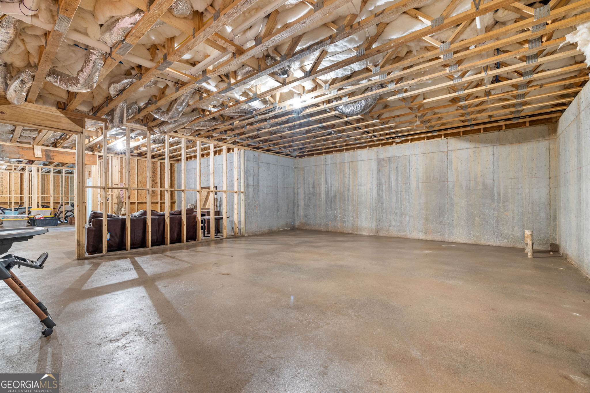 373 McIntosh Road Clarkesville, GA 30523 - Photo 30 of 92 a view of a room with wooden walls
