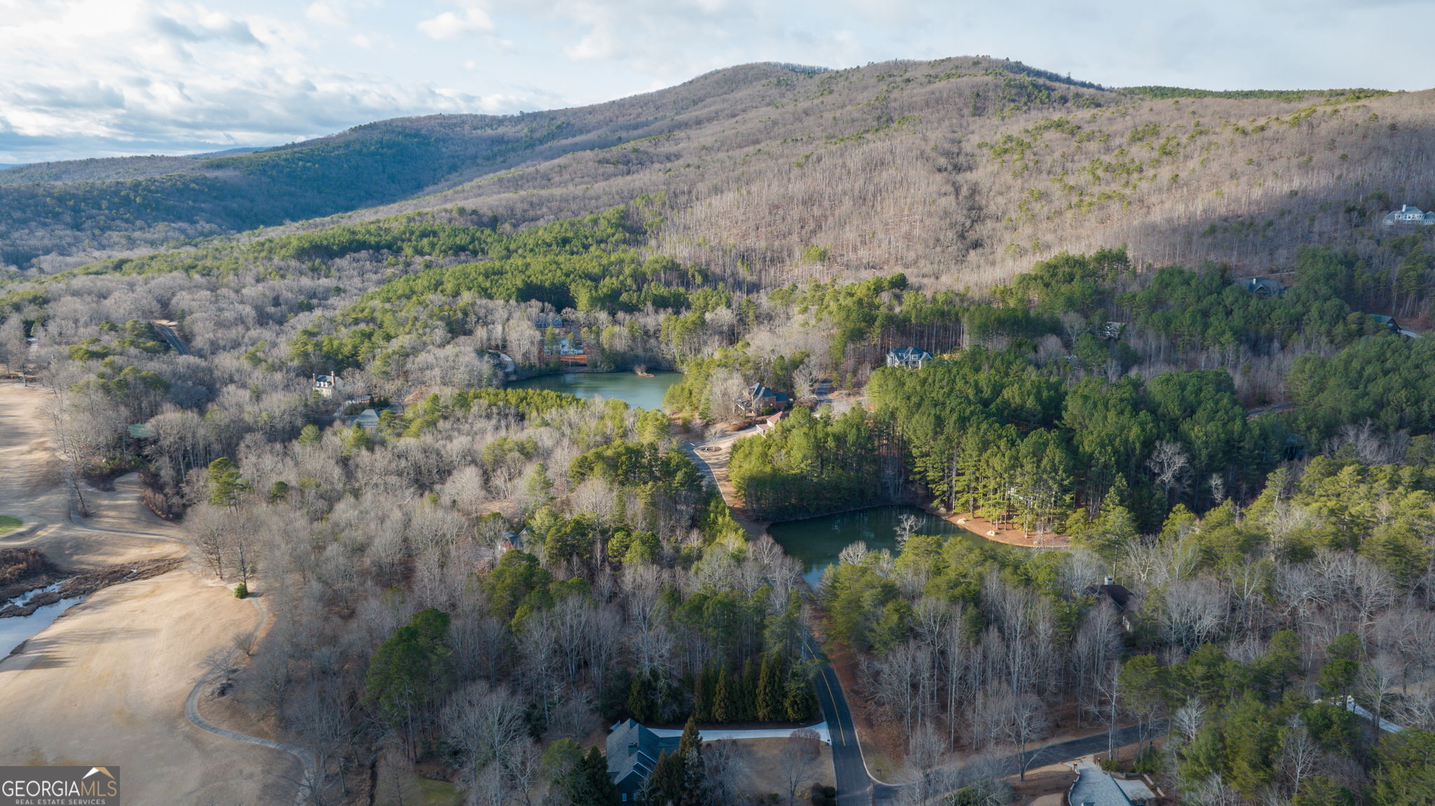 373 McIntosh Road Clarkesville, GA 30523 - Photo 39 of 92 a view of a forest with a house in a yard