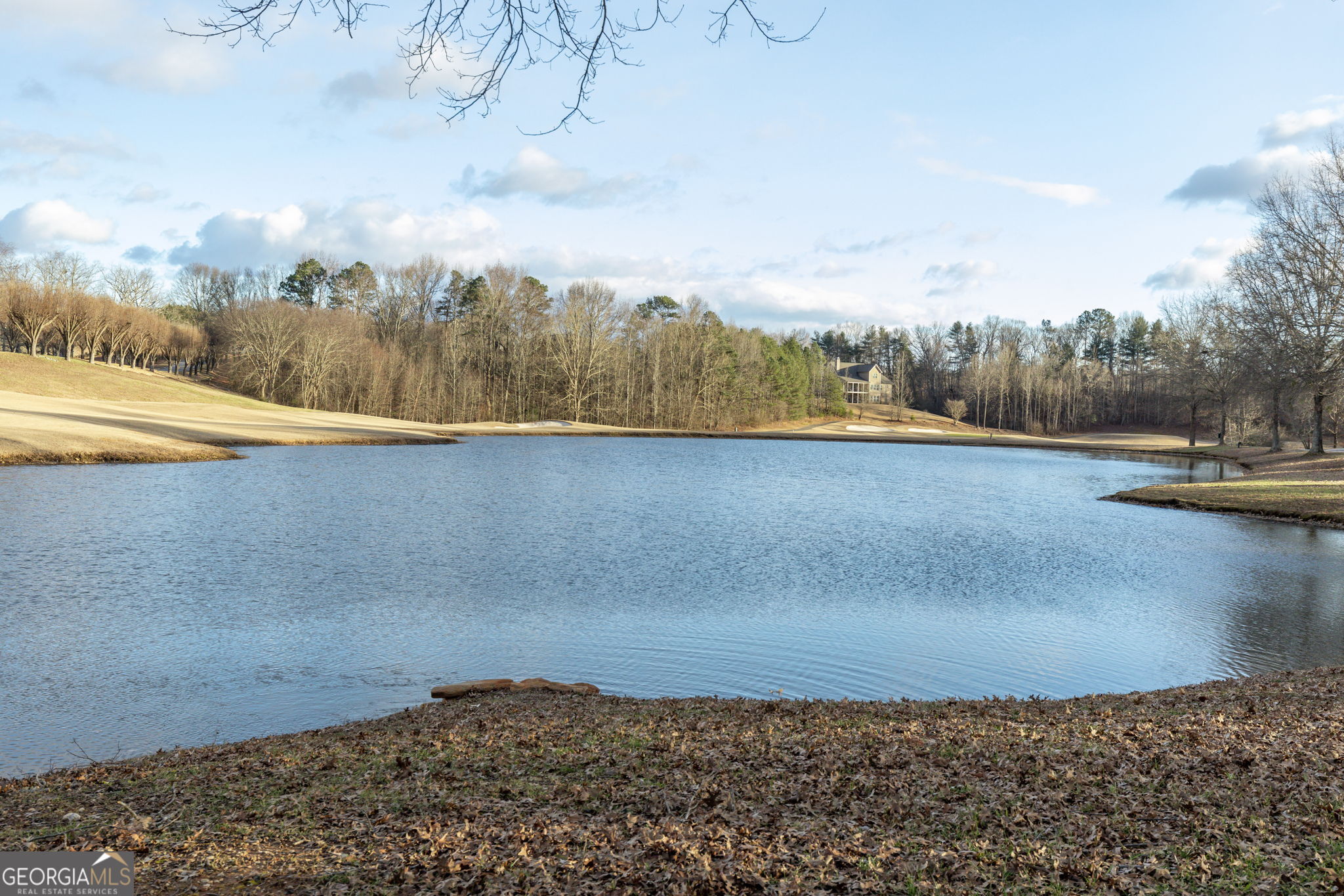 373 McIntosh Road Clarkesville, GA 30523 - Photo 70 of 92 a view of a lake with a mountain in the background