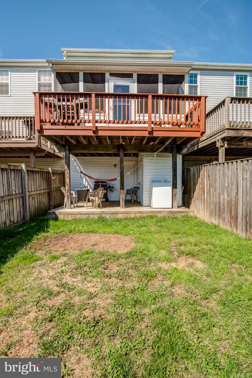 631 Hunting Fields Road Baltimore, MD 21220 - Photo 29 of 29 a view of a house with backyard and balcony