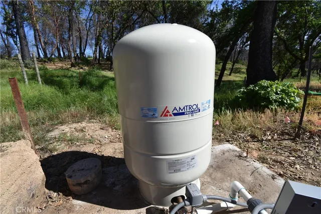 a view of a sink in a backyard