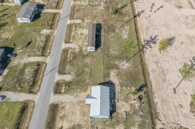 a view of a lake with a city