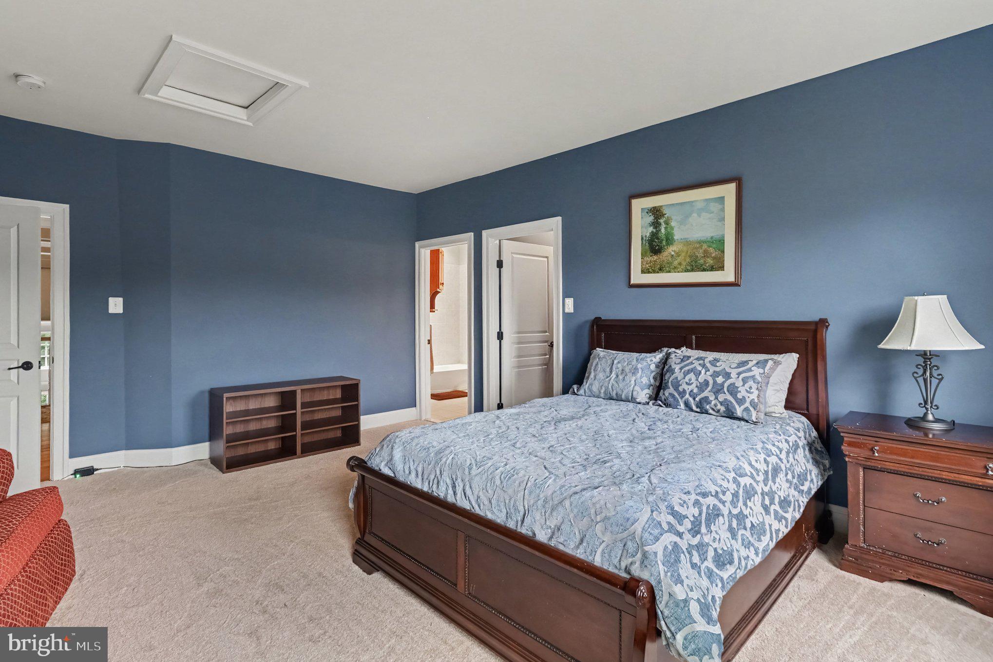 1376 Spring Hill Road Norristown, PA 19403 - Photo 40 of 68 Serene blue-hued bedroom retreat.