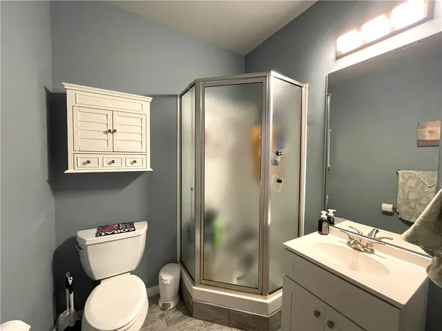 a view of an ocean beach