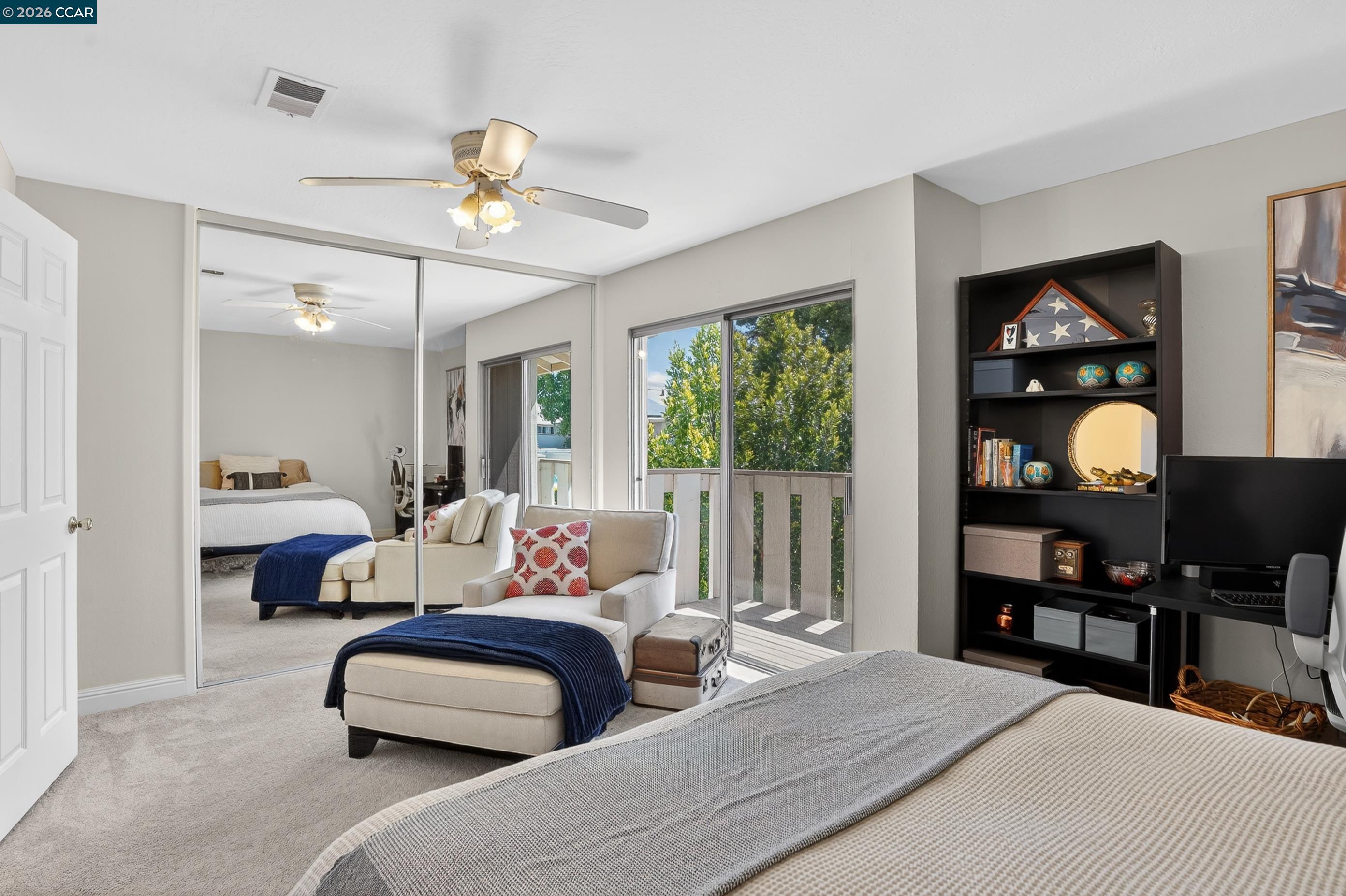 1812 Wildbrook Court, Unit C Concord, CA 94521 - Photo 21 of 35 a bedroom with bed and a window