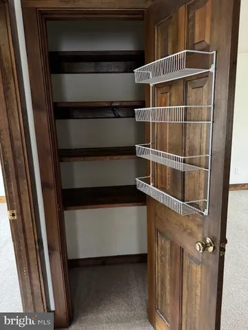 a view of storage and utility room