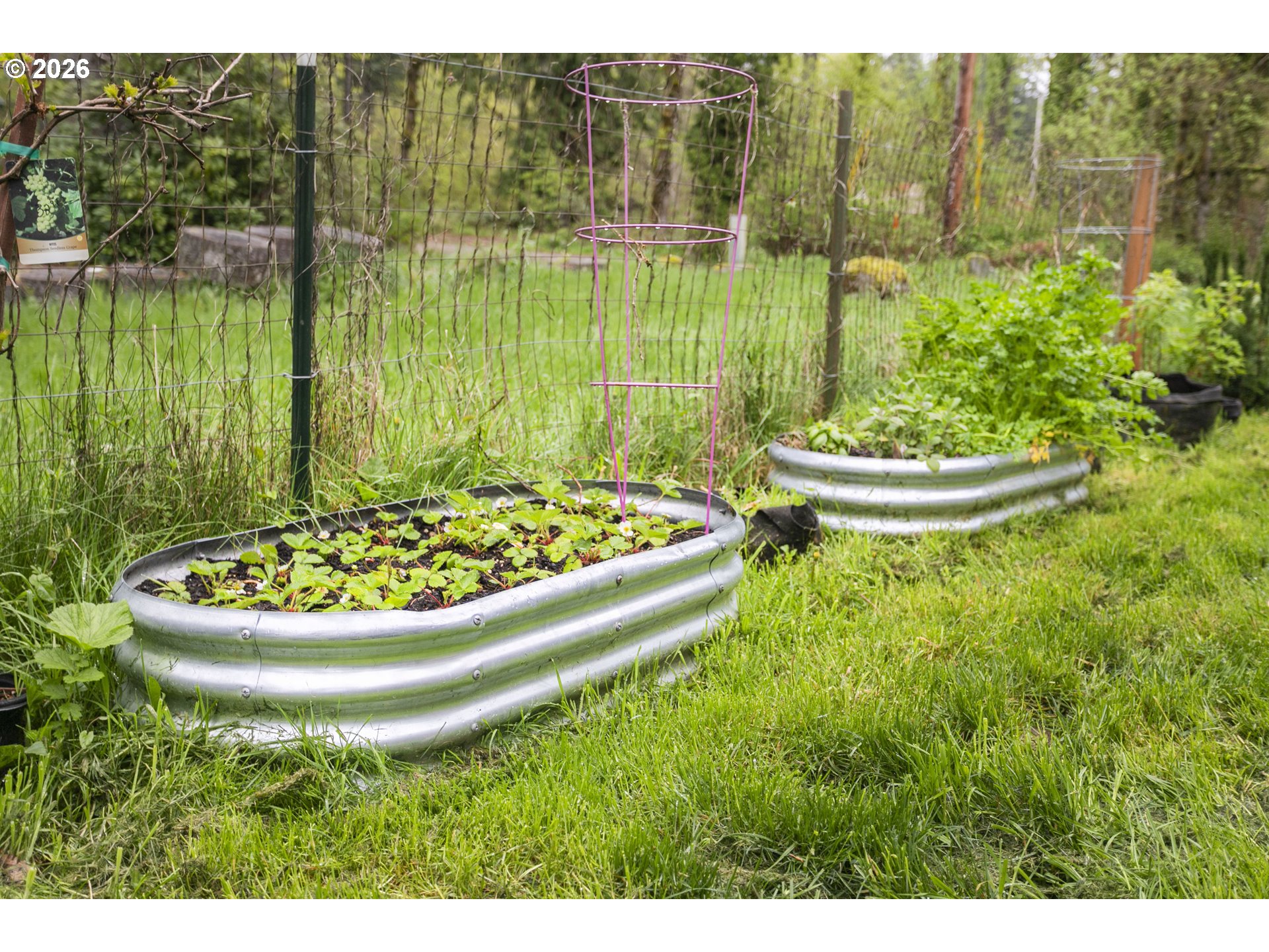 23575 East Gumjuwac Road Welches, OR 97067 - Photo 42 of 48 a view of a garden with a fountain