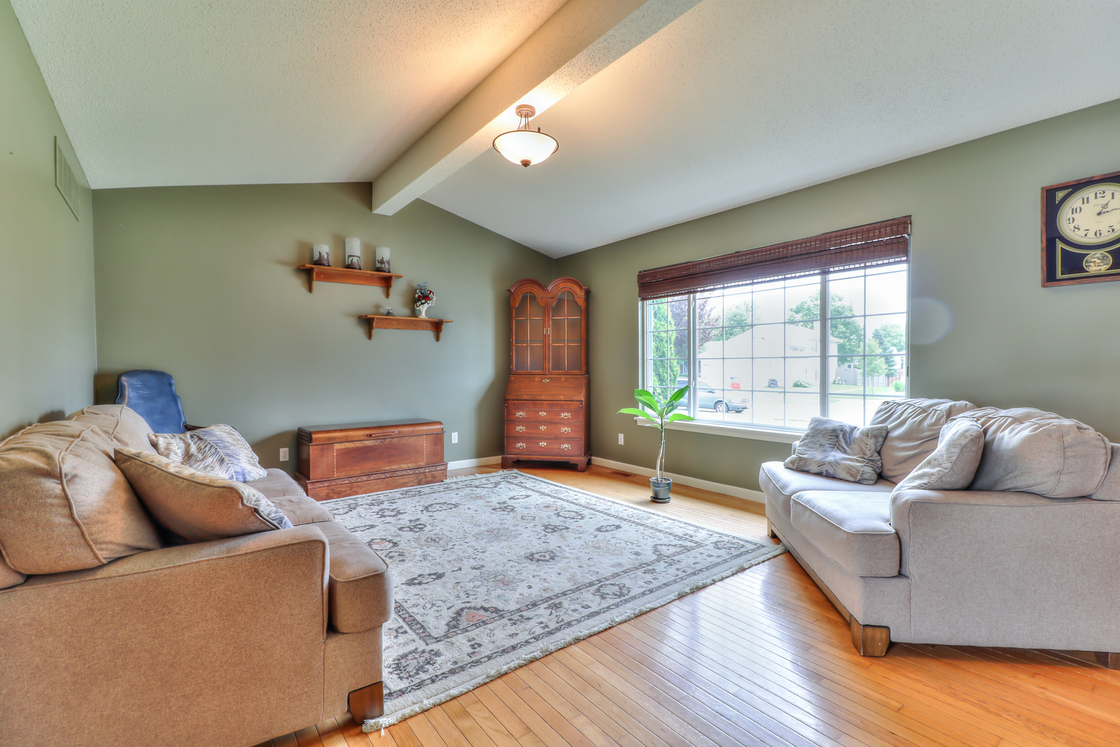 3202 Sharon Drive Champaign, IL 61822 - Photo 12 of 37 a living room with furniture and a large window