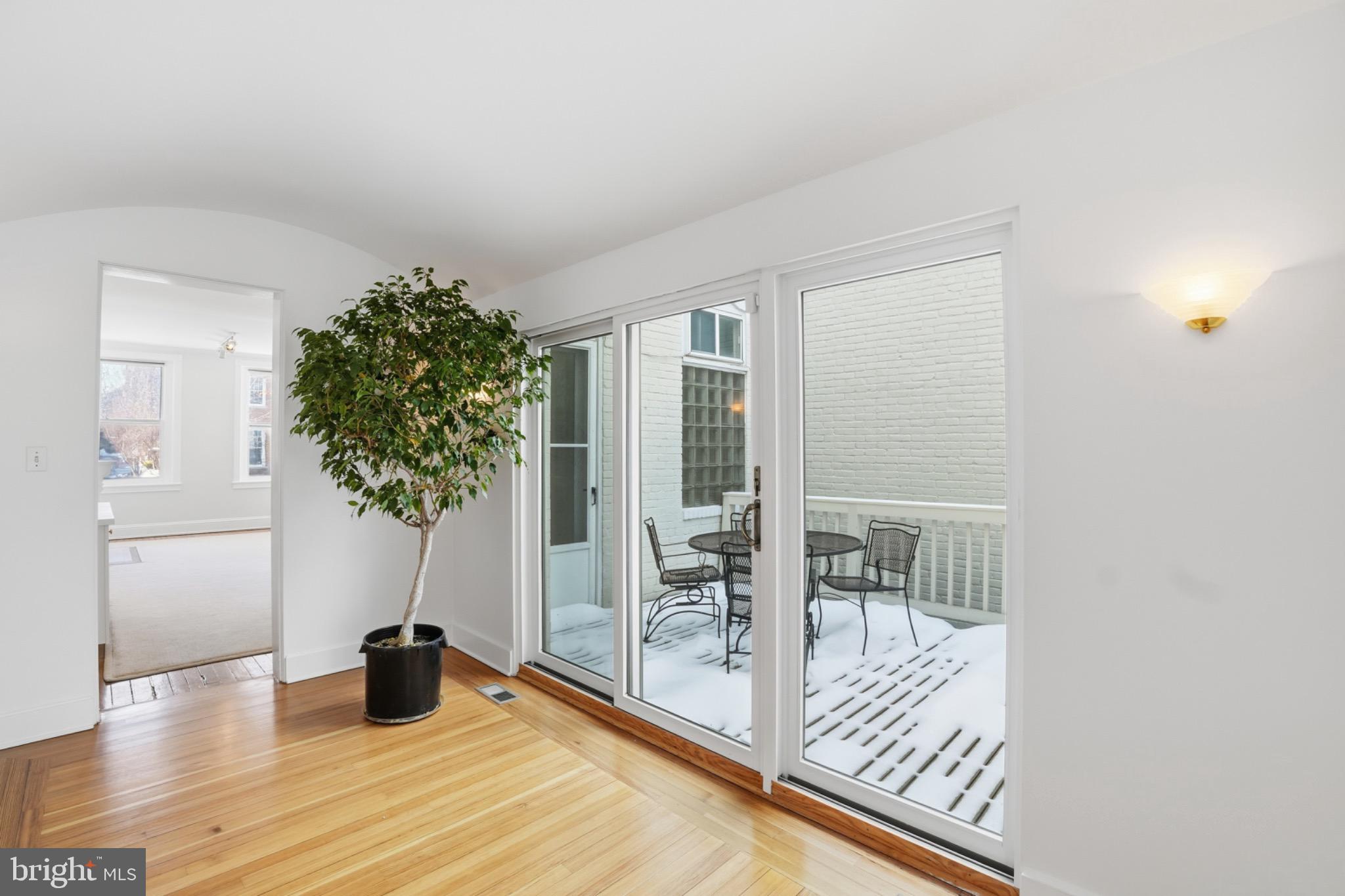1635 35th Street Northwest Washington, DC 20007 - Photo 8 of 27 wooden floor in a room