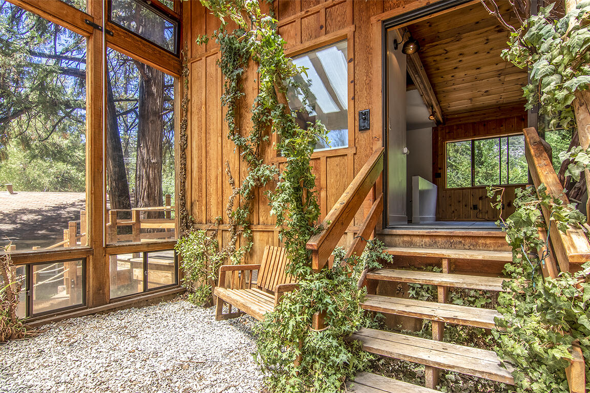25106 Rim Rock Road Idyllwild, CA 92549 - Photo 69 of 90 a view of a house with a large window
