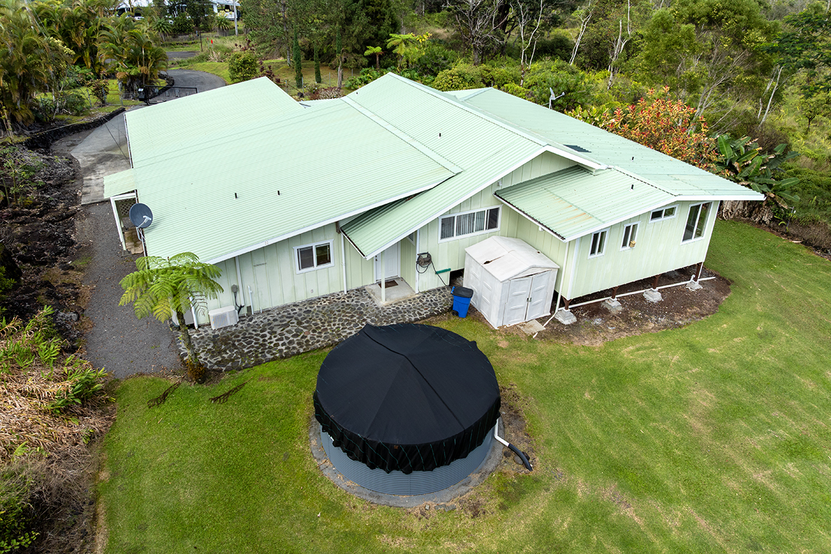25-3301 Pakelekia Street Hilo, HI 96720 - Photo 8 of 30 a aerial view of a house with backyard