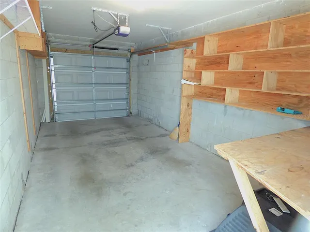 a view of storage and utility room