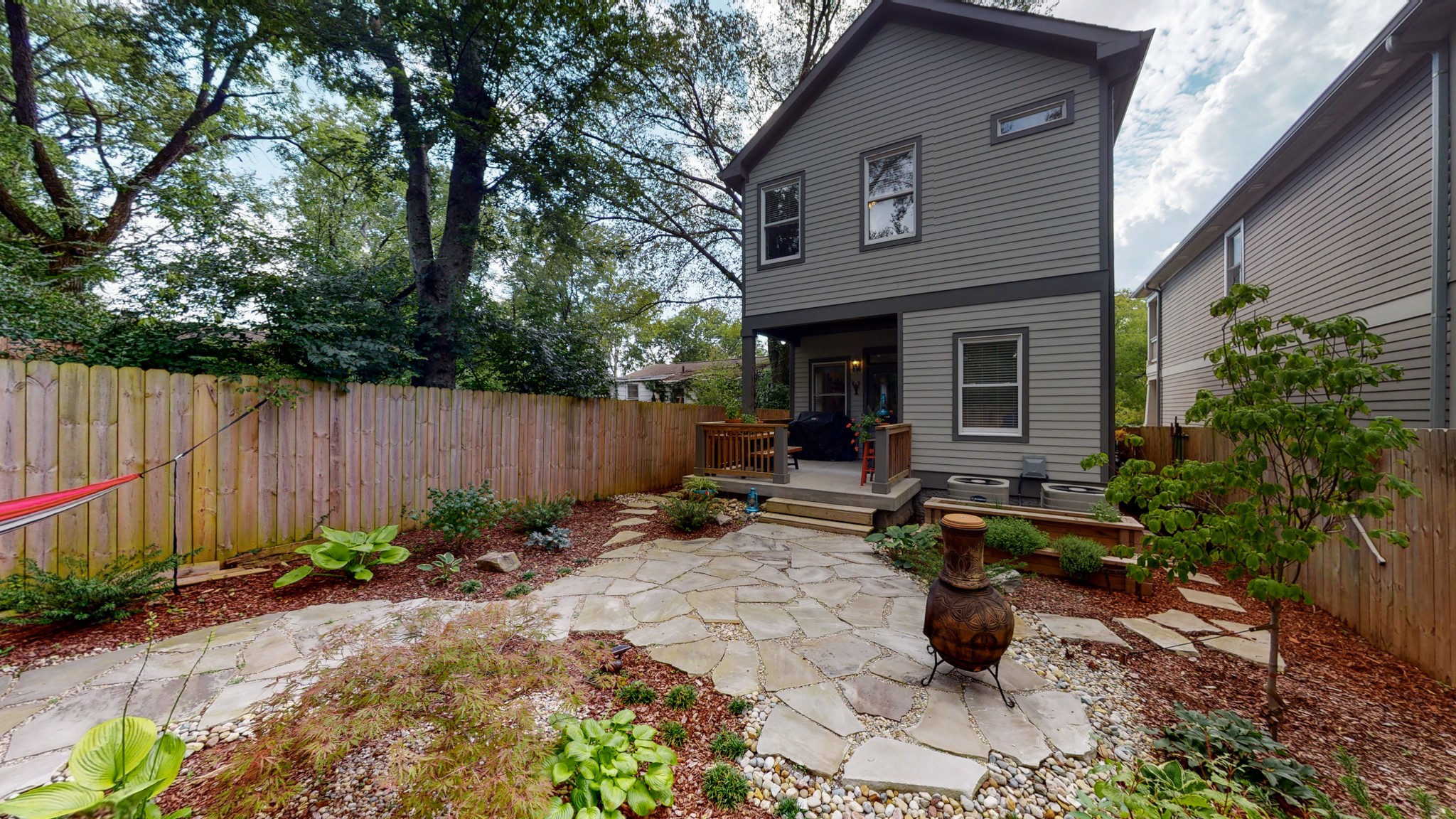 2007 Overby Road, Unit A Nashville, TN 37207 - Photo 17 of 29 a view of a house with backyard and sitting area