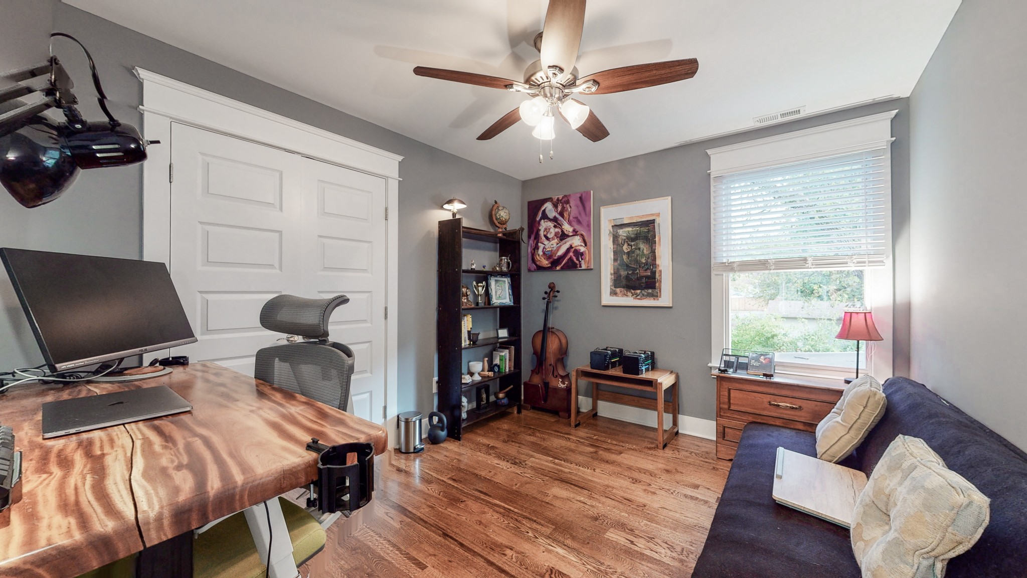 2007 Overby Road, Unit A Nashville, TN 37207 - Photo 26 of 29 a bedroom with furniture and a window