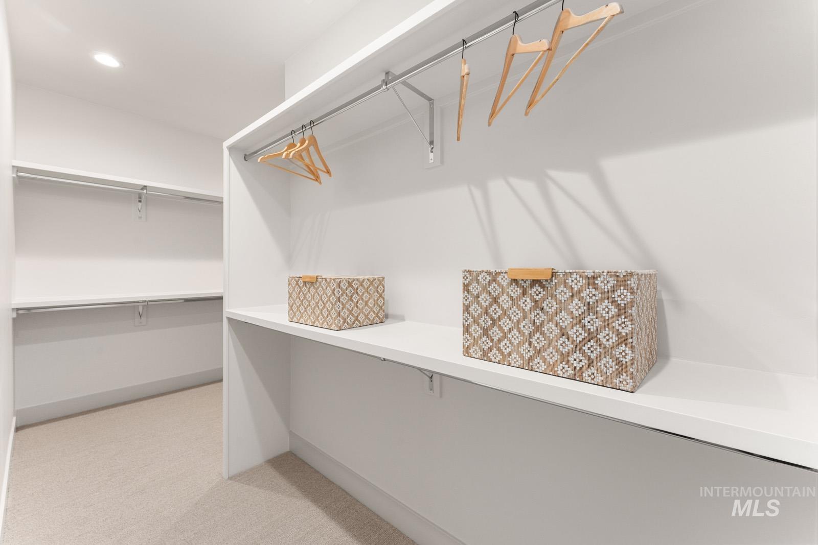 6169 East Prominence Court Boise, ID 83716 - Photo 25 of 43 Walk in closet featuring light colored carpet