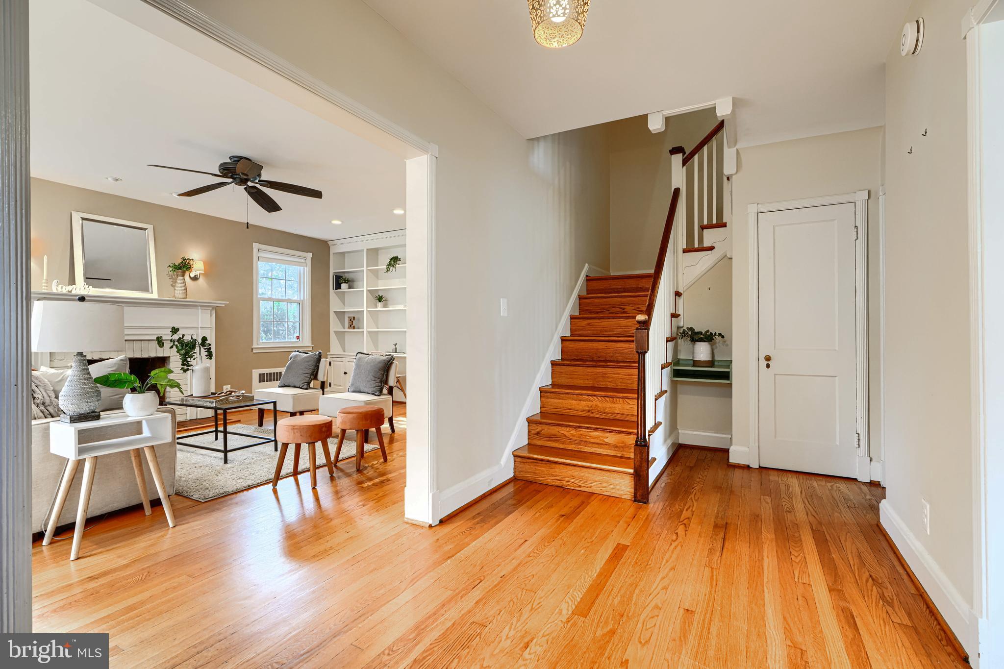 100 Dunkirk Road Baltimore, MD 21212 - Photo 8 of 65 a view of livingroom with furniture and wooden floor