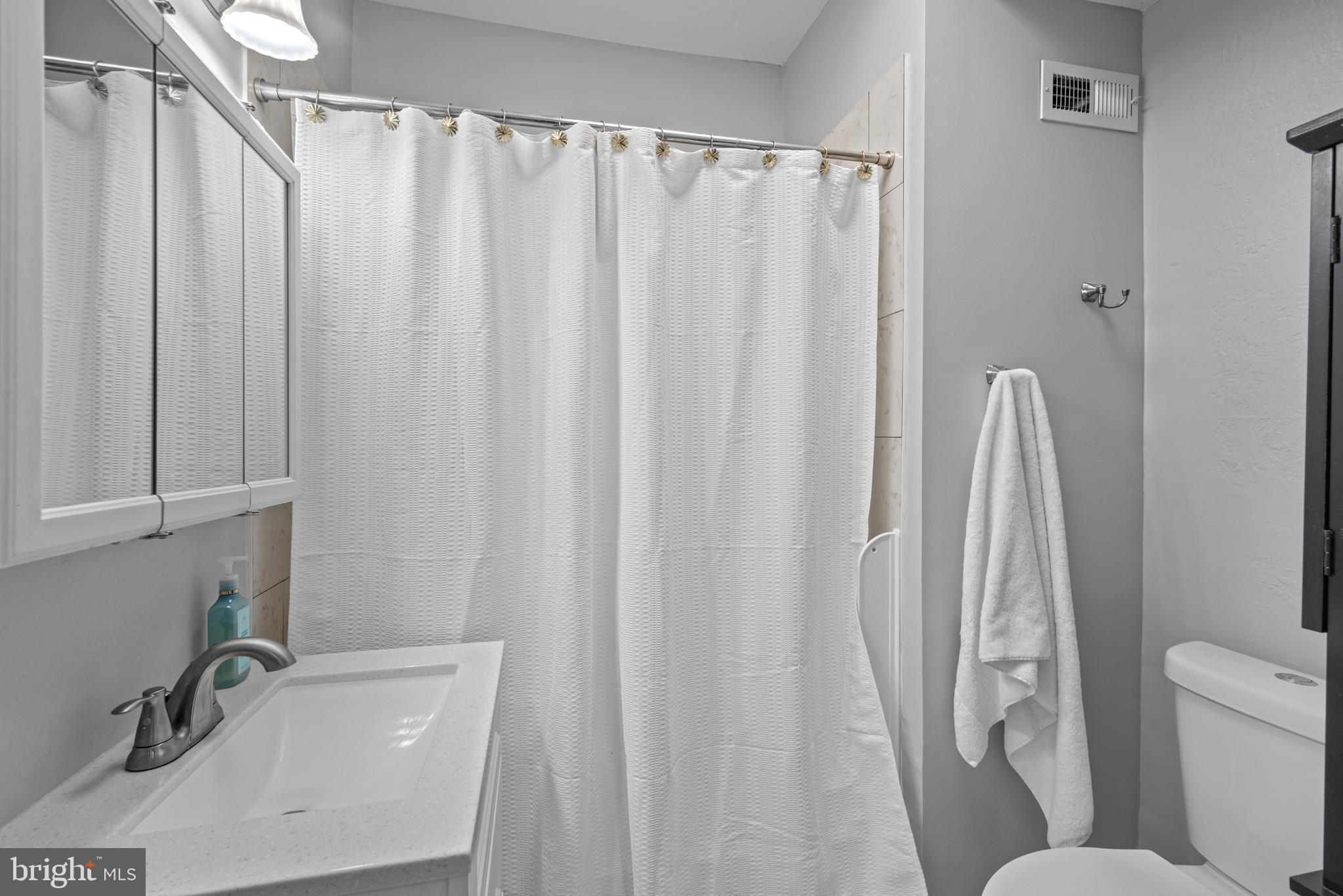 3009 Kentucky Avenue Baltimore, MD 21213 - Photo 19 of 42 a bathroom with a sink a toilet and a tub