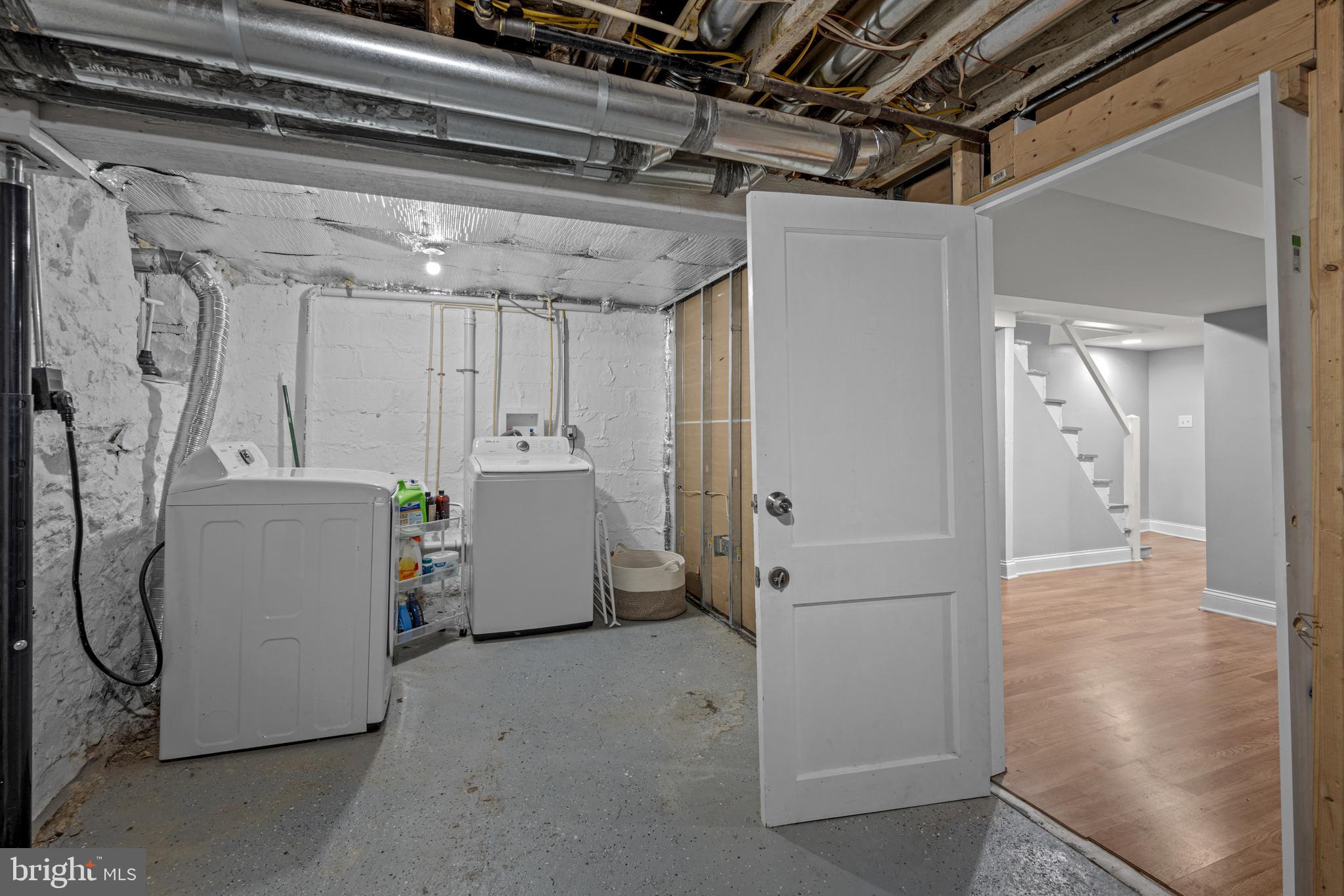 3009 Kentucky Avenue Baltimore, MD 21213 - Photo 31 of 42 a utility room with dryer and washer