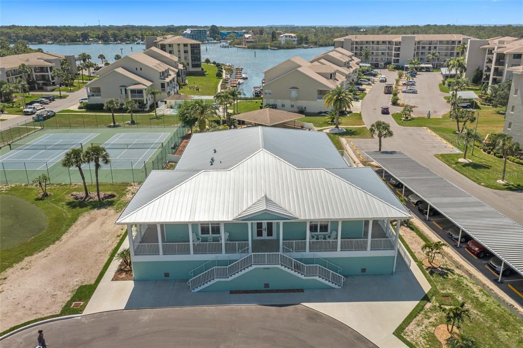 4550 Bay Boulevard, Unit 1211 Port Richey, FL 34668 - Photo 44 of 65 an aerial view of a house