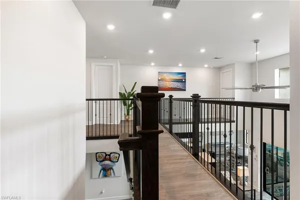 a view of a kitchen with a sink