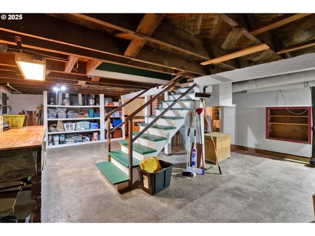 an aerial view of houses with outdoor space