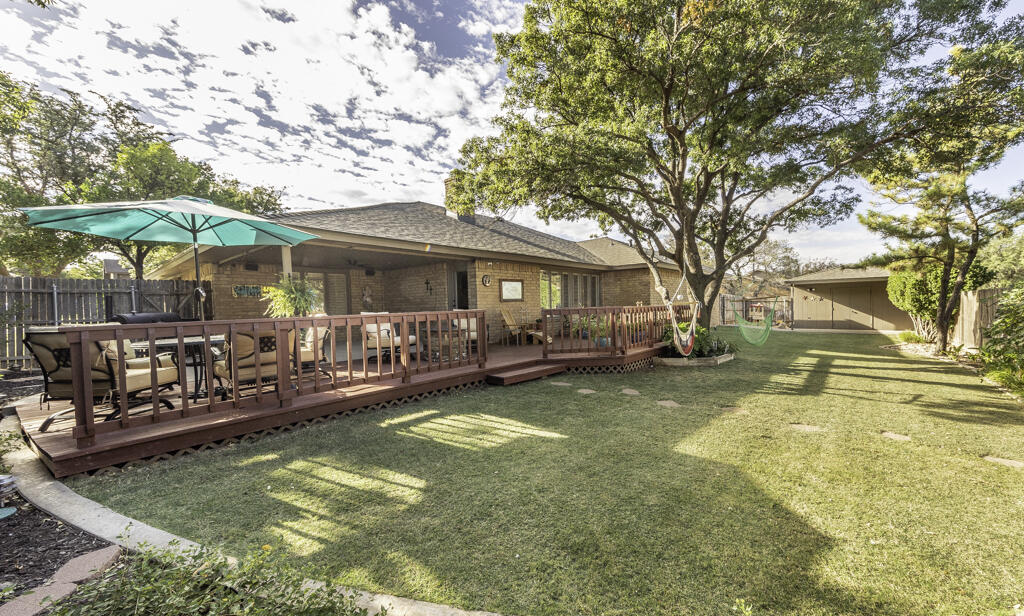 3620 93rd Street Lubbock, TX 79423 - Photo 30 of 33 a view of a swimming pool with a patio