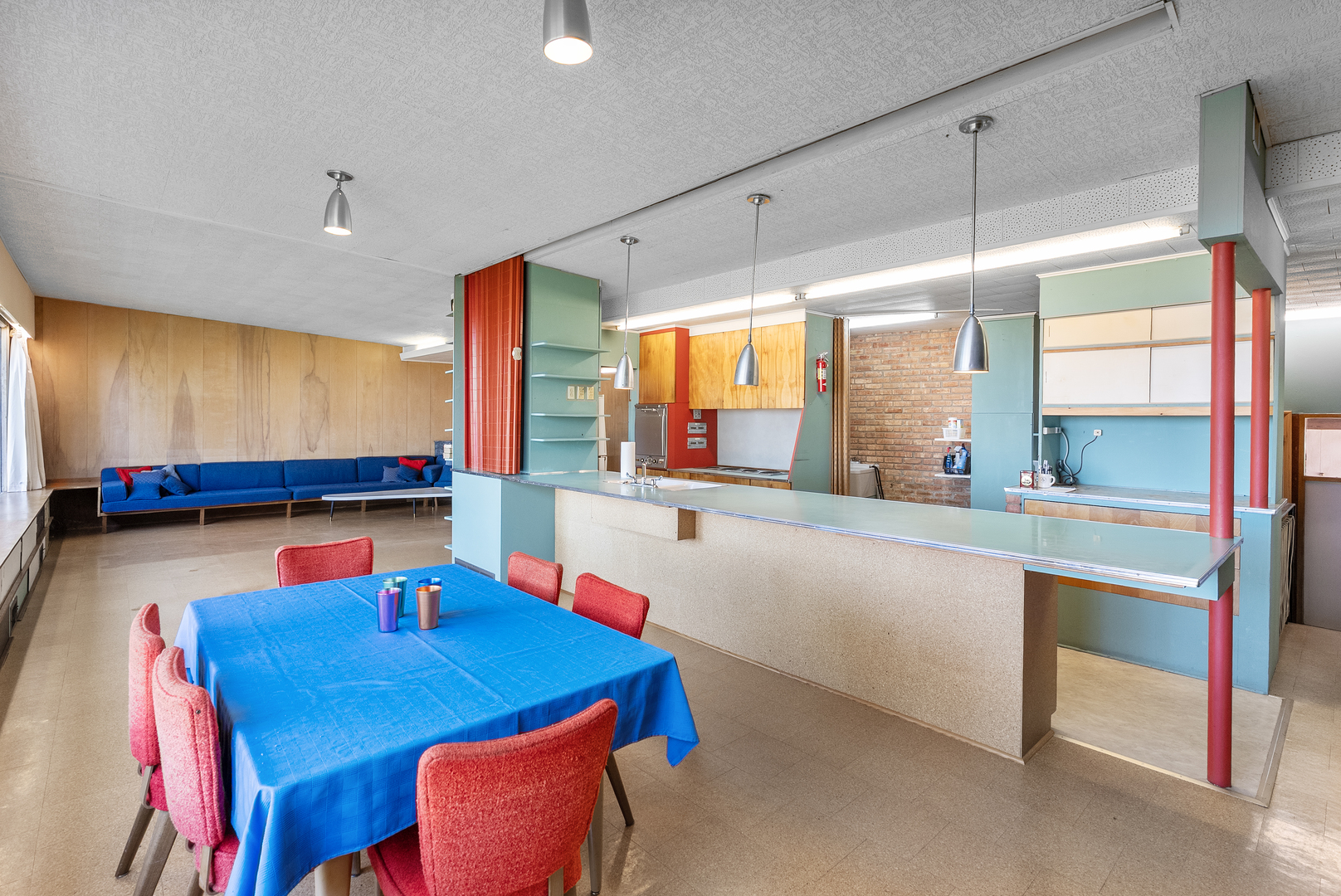 706 North 4th Street Ashton, IL 61006 - Photo 10 of 39 a living room with pool table and a large window