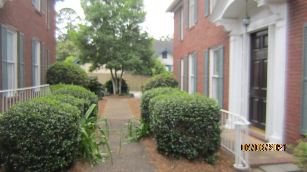 2250 15th Street, Unit 8 Columbus, GA 31906 - Photo 14 of 14 a view of a brick house with plants and large trees