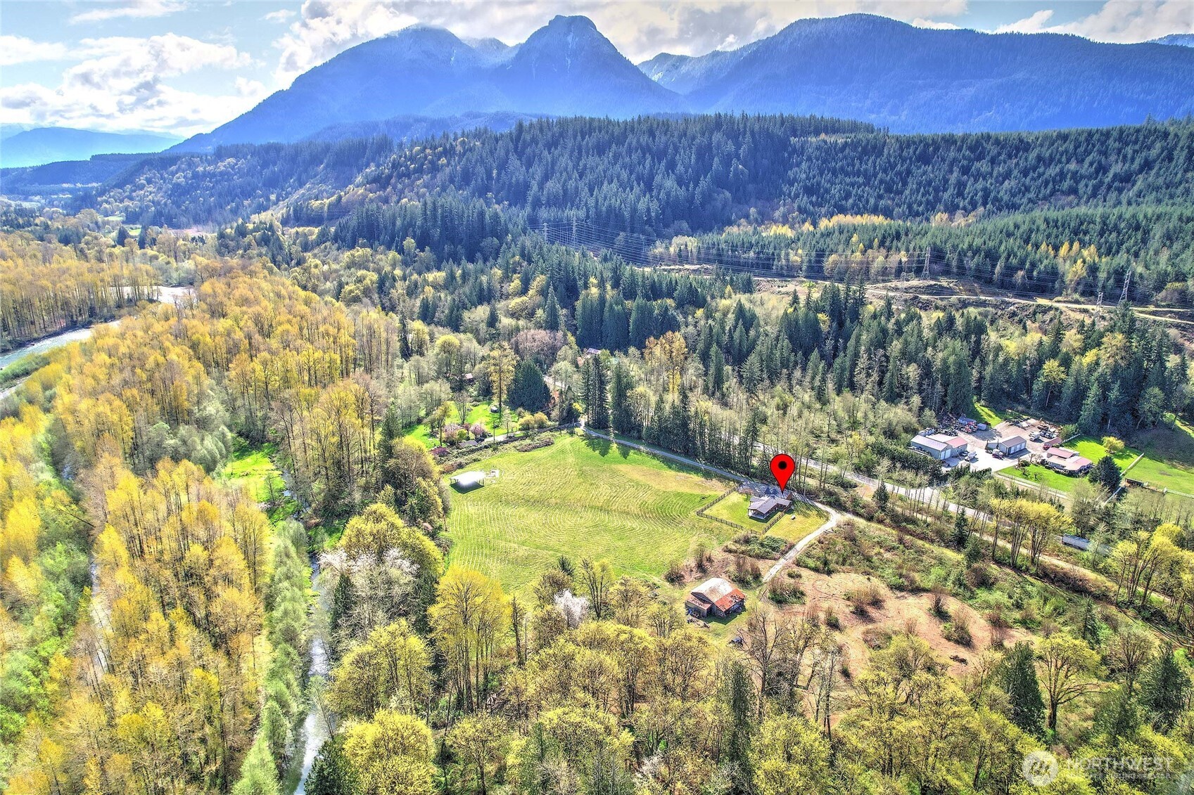 30313 State Rte 530 Northeast Arlington, WA 98223 - Photo 25 of 35 a view of lake and mountain