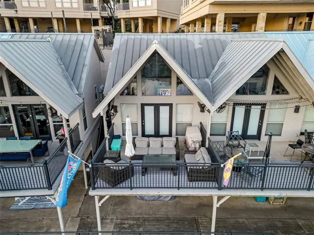 a view of an house with outdoor seating