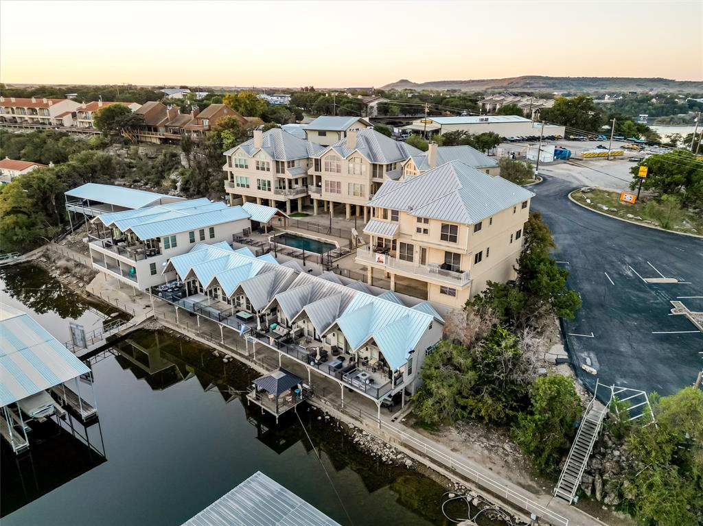 3005 Upcreek Alley, Unit 4 Strawn, TX 76475 - Photo 25 of 29 an aerial view of multiple house