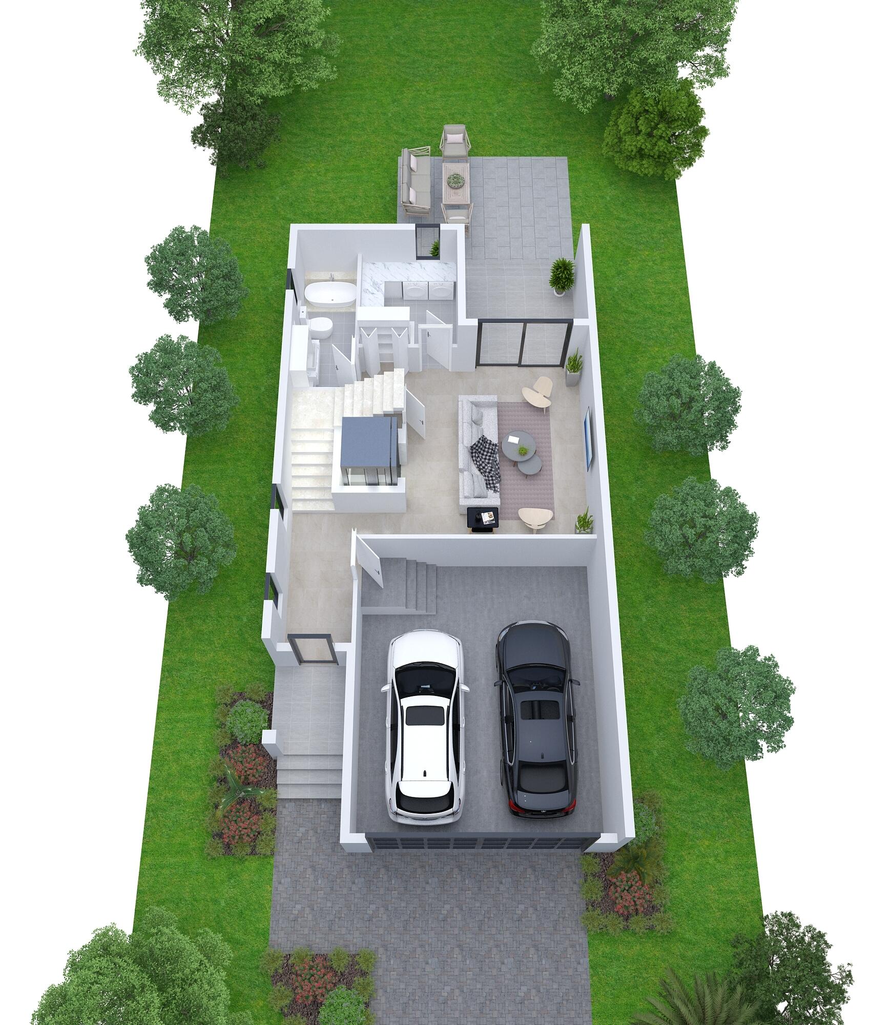 107 Desota Street Hutchinson Island, FL 34949 - Photo 58 of 60 1st floor plan (15)