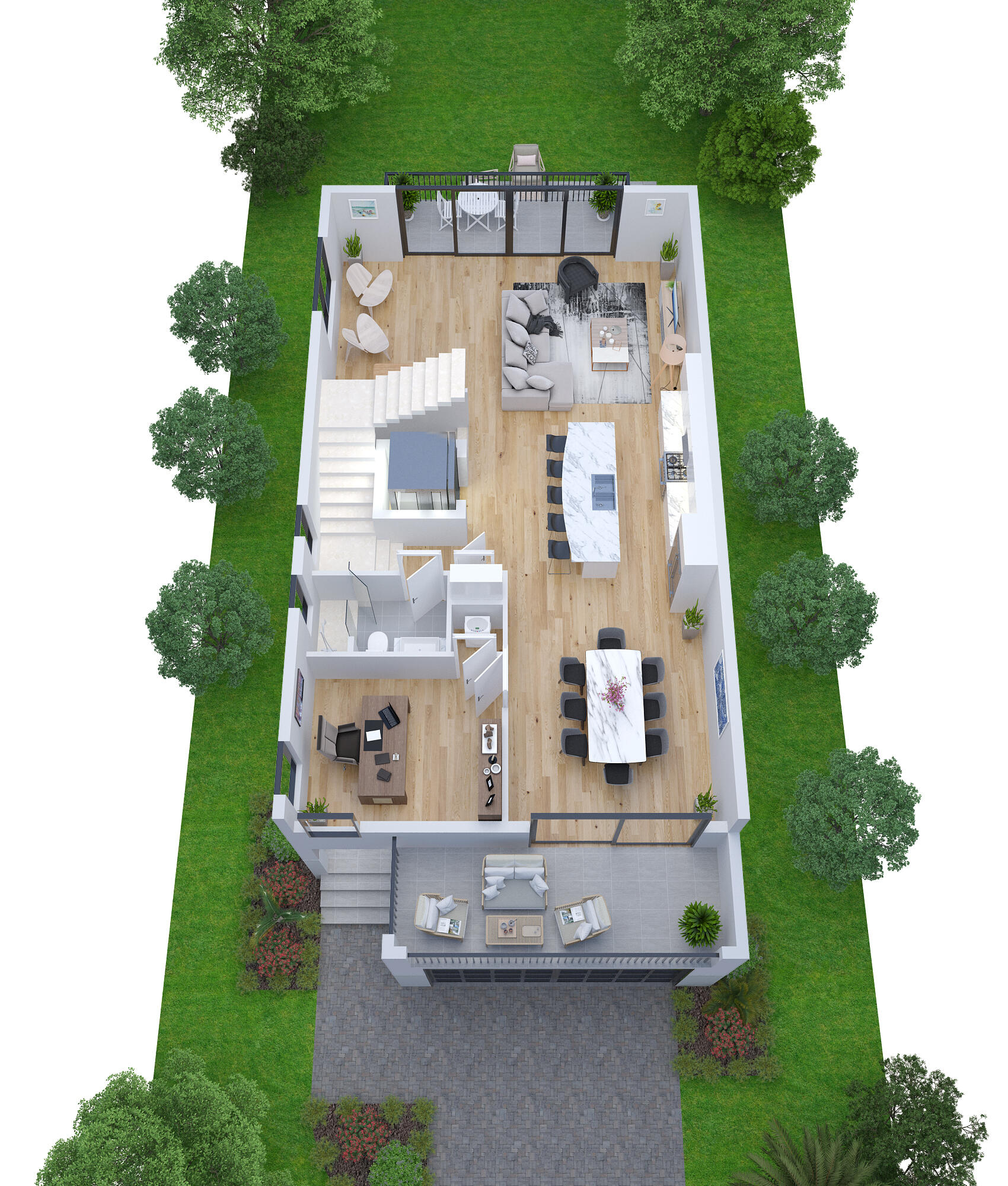 107 Desota Street Hutchinson Island, FL 34949 - Photo 59 of 60 2nd floor plan (16)