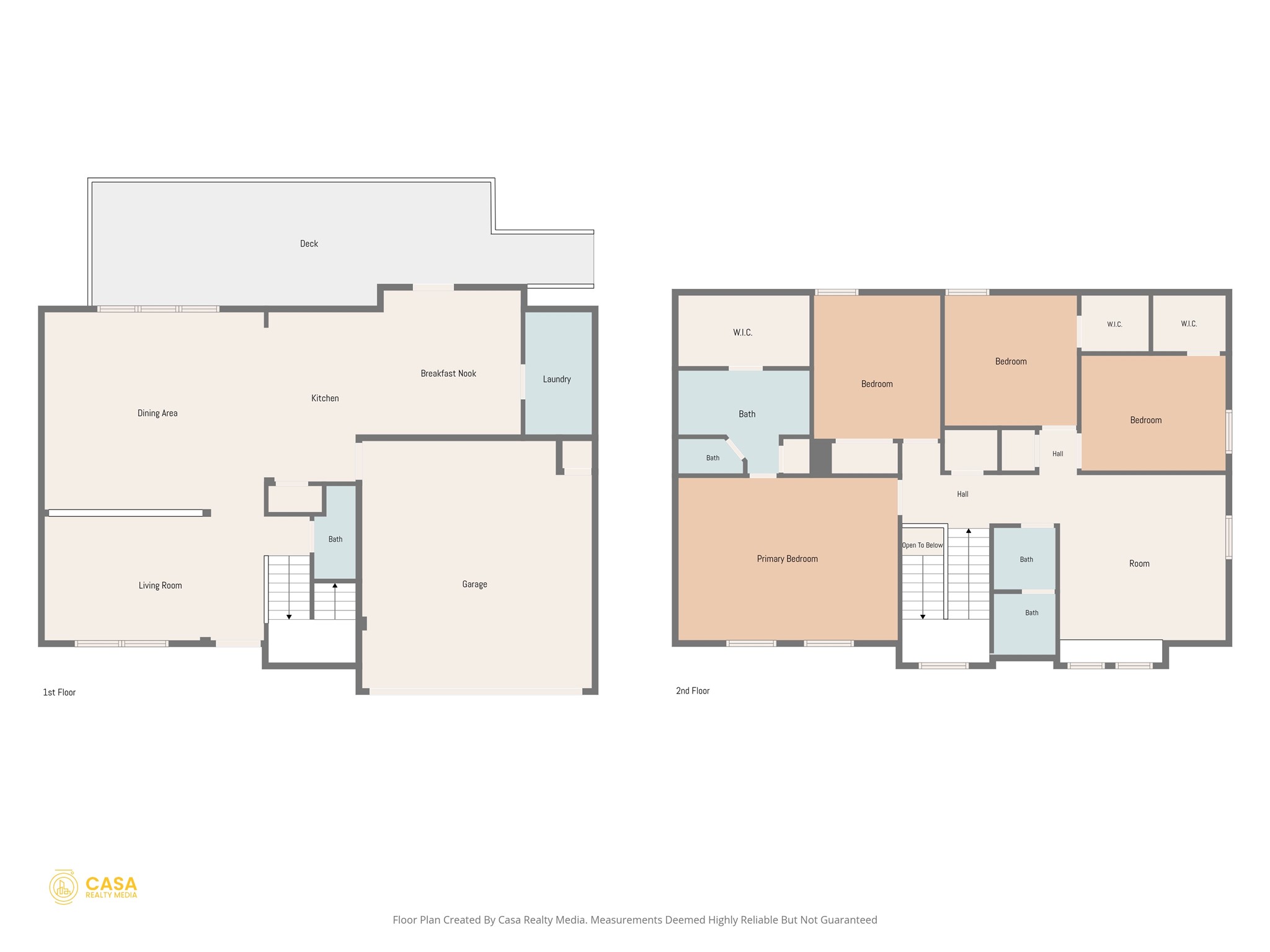 8902 Magna Carta Loop, Unit 122 Austin, TX 78754 - Photo 39 of 39 Comprehensive floor plan mapping out a home's functional spaces across two levels.