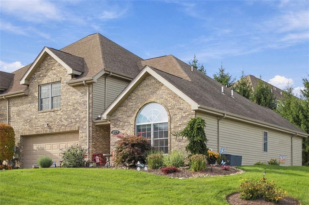 End-unit design offers added privacy, surrounded by beautifully maintained, professionally landscaped grounds.