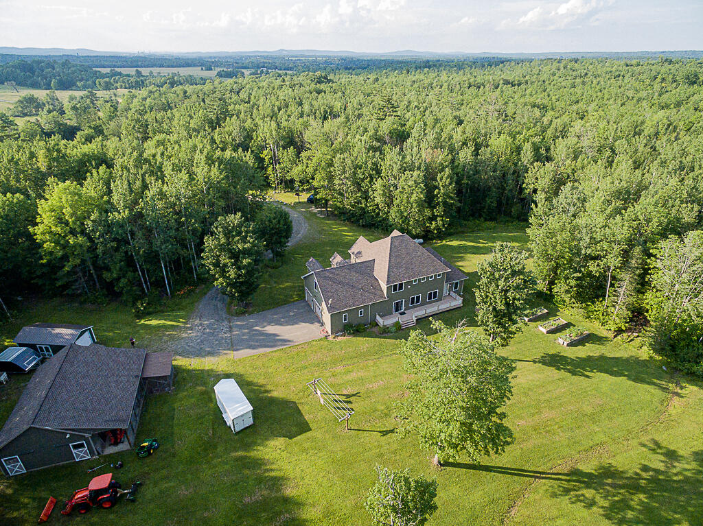 605 Ridge Road Fairfield, ME 04937 - Photo 42 of 47 42 Back Aerial