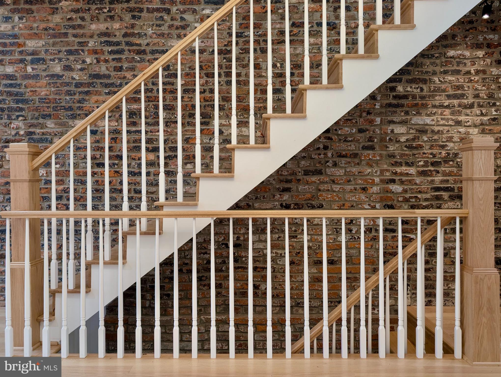 1227 E Street Southeast Washington, DC 20003 - Photo 3 of 12 Exposed brick wall